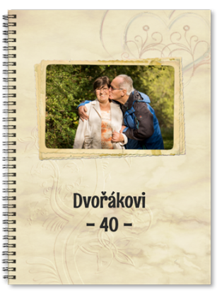 Fotokniha - kroužková vazba A4 - Staré album